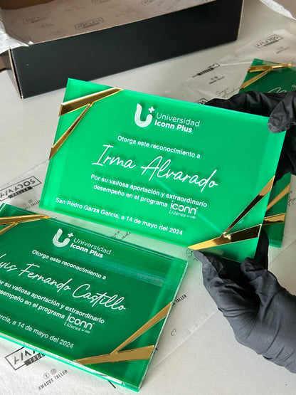 Reconocimiento Universidad  ICONN plus